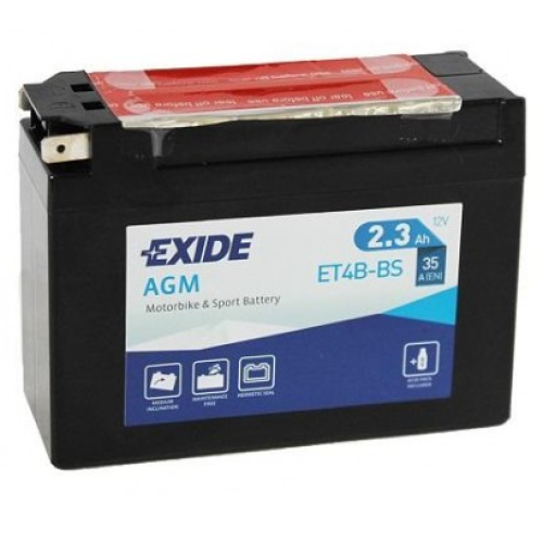 Acumulator  EXIDE CONVENTIONAL 2,3 Ah 12V 35A AVE-3006