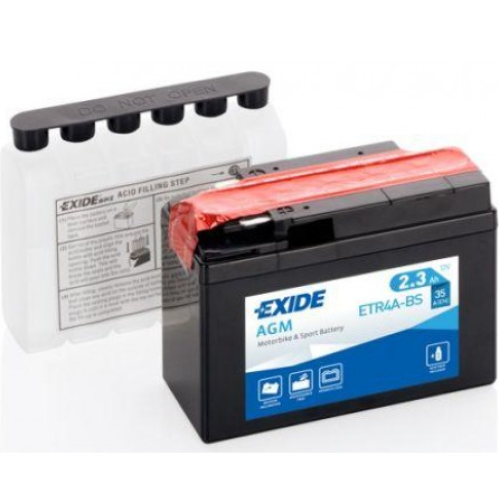 Acumulator  EXIDE CONVENTIONAL 2,3 Ah 12v 35a AVE-3007