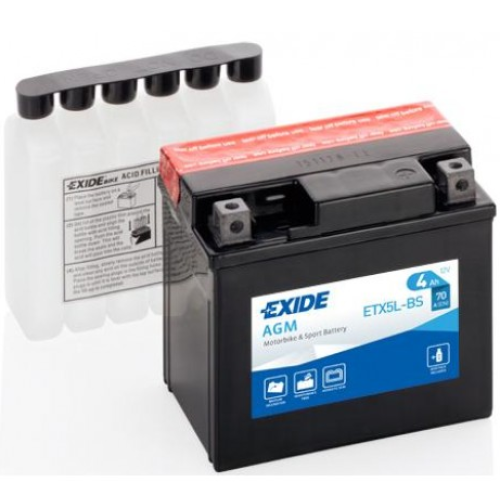 Acumulator  EXIDE AGM 4Ah 12V 70A AVE-3010