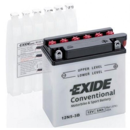 Acumulator  EXIDE CONVENTIONAL 5Ah 12V 40A AVE-3011