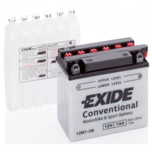 Acumulator  EXIDE CONVENTIONAL 7Ah 12V 75A AVE-3016