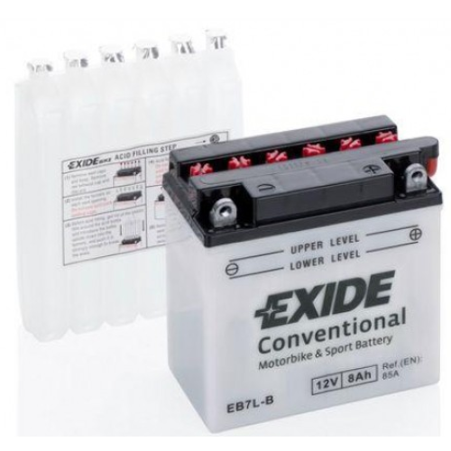 Acumulator  EXIDE CONVENTIONAL 8Ah 12V 85A AVE-3018