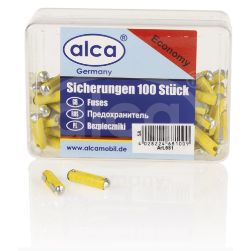 ALCA Siguranta CILINDRICE 5A AVE-4016