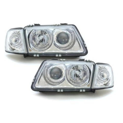 Faruri Angel Eyes AUDI A3 (96-00) - crom DEPO SWA03D