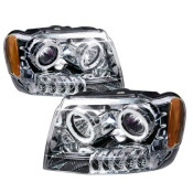 Faruri Angel Eyes Jeep Grand Cherokee (99-05) - crom DEPO SWCHDI