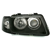 Faruri Angel Eyes AUDI A3 (1996-2000) - negru DEPO SWA03DB