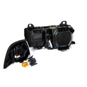 Faruri BMW E36 Angel Eyes (1991-2000) 4d sedan - negru DEPO SWB04DB