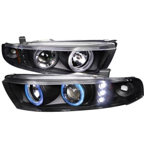 Faruri Mitsubishi Galant (1996-2006) - negru EAGLE EYES SWMI02B