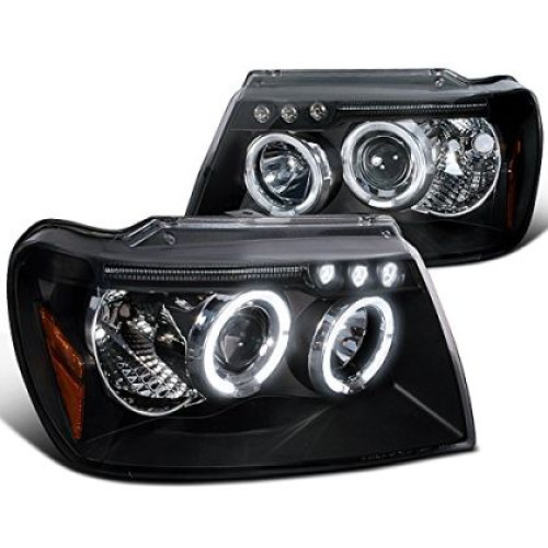 Faruri Jeep Grand Cherokee (1999-2005) - negru EAGLE EYES SWCH99B