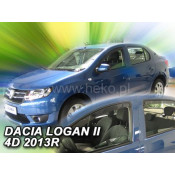 Paravanturi Heko pentru DACIA LOGAN II (2013+) Sedan - set 4 buc. fata si spate HEKO 13112