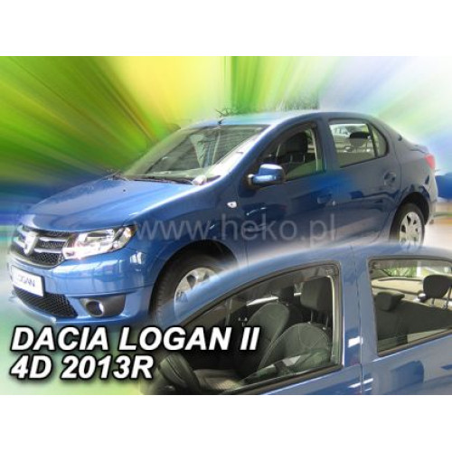 Paravanturi Heko pentru DACIA LOGAN II (2013+) Sedan - set 4 buc. fata si spate HEKO 13112