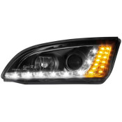 Faruri DRL FORD FOCUS(05-08)- negru JUNYAN SWF07AGXBL