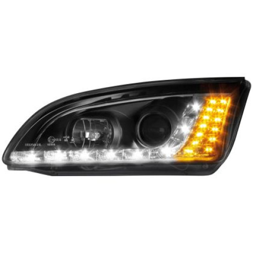 Faruri DRL FORD FOCUS(05-08)- negru JUNYAN SWF07AGXBL