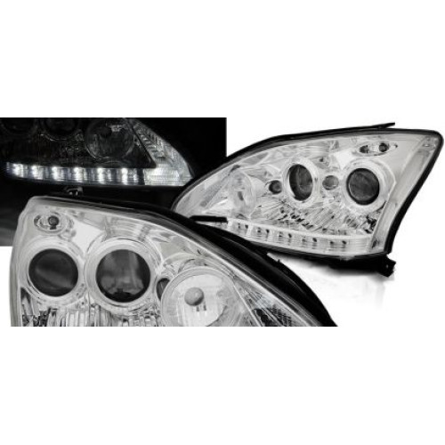 Faruri de tuning pentru LEXUS RX330 / 350 (2003-2008) - crom OEM SWLX02GX