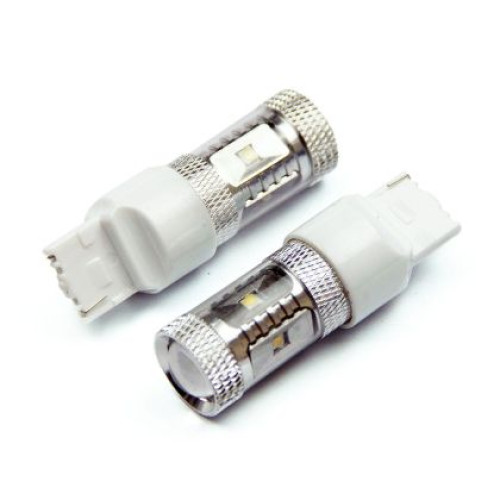 Bec cu dioda de tip T20 CANBUS cu 6 х 5W diode CREE si o lupa OEM T2030W