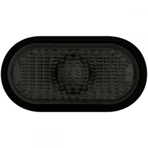 Lampi semnalizatoare de directie din cristal pentru Nissan Micra (1998-2002) - crom negru OEM SN01BC