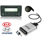 USB / MP3 Changer cu Bluetooth* pentru HYUNDAI COUPE, SONATA, SANTA FE, TUCSON, MAXIMA, ACCENT - 8 pin OEM DCHYUNDAI