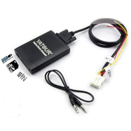 USB / MP3 audio inteface cu Bluetooth* pentru NISSAN ALMERA, NAVARA, PATHFINDER, PATROL, PRIMERA, QASHQAI, X-TRAIL, 350Z OEM DCNIS1