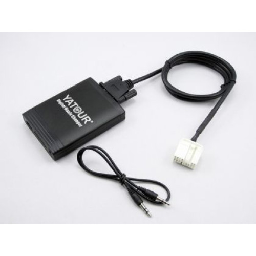 USB / MP3 audio interface cu Bluetooth* pentru SUZUKI SWIFT, GRAND VITARA, SX4, IGNIS, JIMNY, SPLASH, AERIO, LIANA - cu un conector de 14 pini OEM DCSUZ2