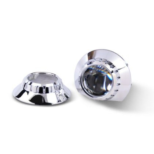 Ornamente pentru lupe 2.5" BMW E46 Design oval retrofit cut D=13.5cm OEM PRJSHRDBM
