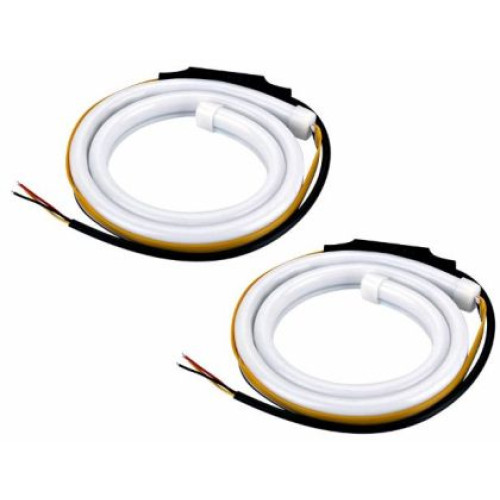 Set 2 Benzi LED Faruri DRL Lumini de zi - 60 cm. OEM LEDBARCR