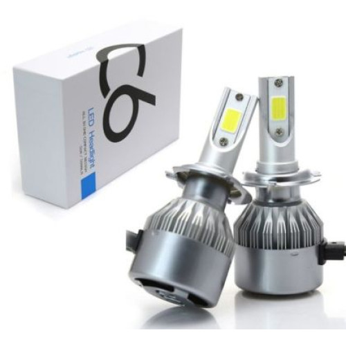 Bec led auto 9004 / 9007 pentru faruri - 7600 Lm, 36W - COB 6000K OEM H9007ST6W