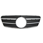 Grila pentru Mercedes CLK W208 (1997-2002) - neagra OEM GMW208B