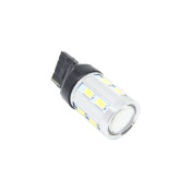 Bec cu dioda de tip T20 CANBUS cu 16 diode SMD si o lupa 5630 lumina alba unica OEM T2016SMDW