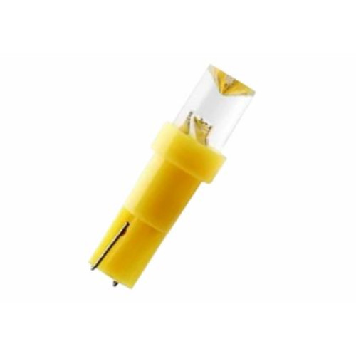 Becuri LED de tip T5 12V/1,2W galben OEM T5Y