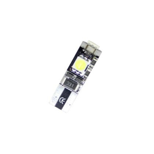 Becuri LED de tip T10 cu 3 diode SMD  - Canbus 5000K OEM T10CAN3SMD5