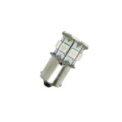 Bec cu dioda de tip BA15S cu 13 diode SMD lumina dubla Rosie OEM L13R2