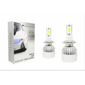 Bec led auto H7 pentru faruri - 7600 Lm, 36W - COB 6000K OEM H7WST6W