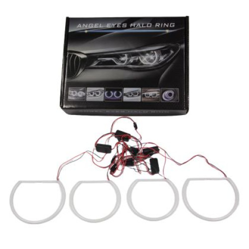 Angel eyes Cotton BMW E46 sedan, combi (1998-2005) / coupe (1998-2003) - Alb OEM LEDE46MATW