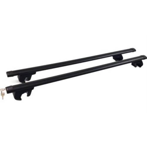 Bare portbagaj - Barele transversale portbagaj cu bare longitudinal - 120cm cu cheie - negru OEM CT-5745A