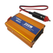 Invertor de tensiune 12-220V - putere  200W OEM BAC-2603