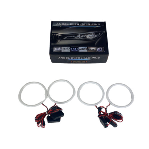 Angel eyes Cotton BMW E46 coupe (2003+) - Alb OEM LEDE46MAT2DW