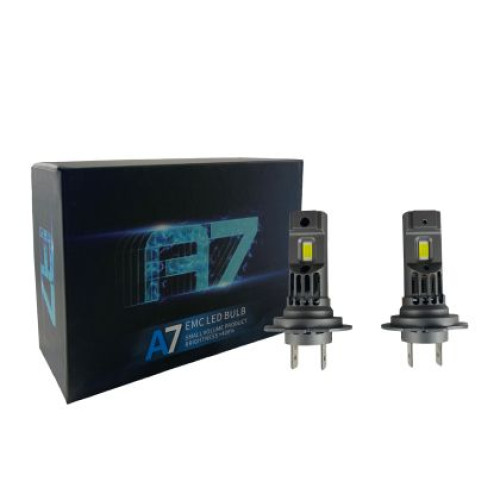 Bec led auto H7 pentru faruri Plug-N-Play pentru instalare directa - 100 000 Lux, 22W - Canbus - 6000K - 1000% mai multa lumina OEM H7MT28