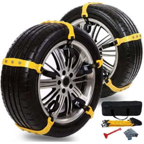 Lanțuri de zăpadă din plastic PVC pentru 14", 15", 16", 17", 18" - 10 buc. pentru doua cauciucuri OEM PL08003