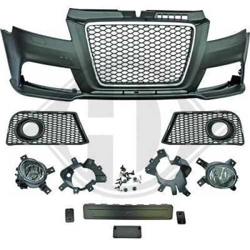 Bara fata Audi A3 (2008-2012) - RS3 Design OEM BUMPA309RS3C