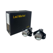10W becuri LED pentru angel eyes pentru BMW E90 / E91 - culoare alba OEM LEDE905W