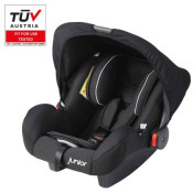 Scaun auto cu maner pentru bebelus Junior - Bambini - culoare neagra PETEX 44450004