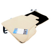Covorase auto mocheta pentru BMW 7 serie F01 (2008-2015) - bej - set 4buc., marca Petex PETEX 131415209
