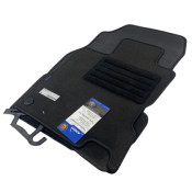Covorase auto din mocheta pentru RENAULT Kadjar (2015-2022) materia SOWA negre PETEX 106845204