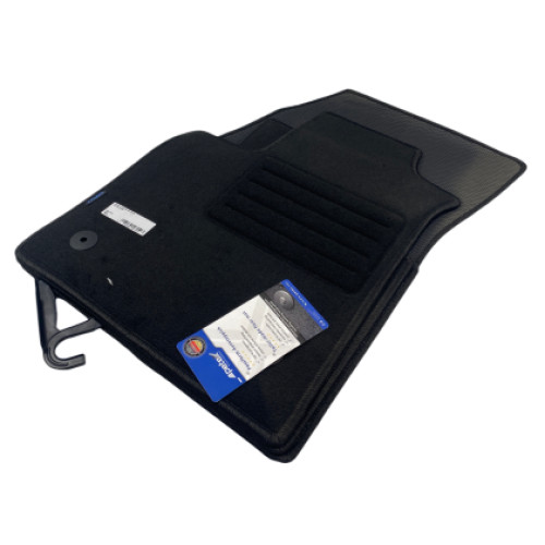 Covorase auto din mocheta pentru FORD Focus IV (2018-2022) - materia SOWA negre PETEX 10662004