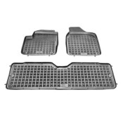 Covorase auto cauciuc pentru FORD Galaxy (1995-2006) / VW Sharan / SEAT Alhambra (1995-2010) - pentru 1 si 2 rows of seat - tavite - set 4buc., marca Rezaw-Plast REZAW-PLAST 200103A