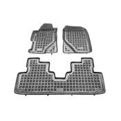 Covorase auto cauciuc pentru HONDA Civic VII (2001-2005) Sedan - tavite - set 4buc., marca Rezaw-Plast REZAW-PLAST 200913