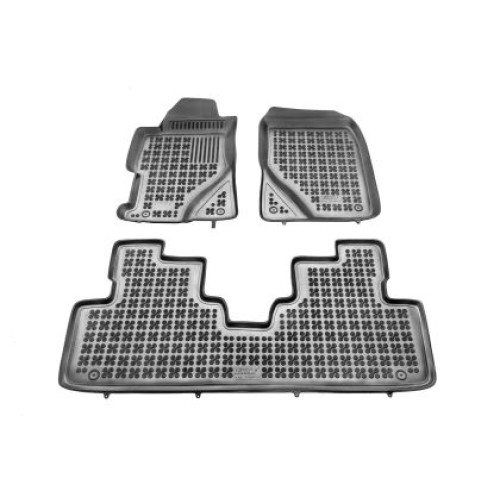 Covorase auto cauciuc pentru HONDA Civic VII (2001-2005) Sedan - tavite - set 4buc., marca Rezaw-Plast REZAW-PLAST 200913