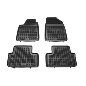 Covorase auto cauciuc pentru PEUGEOT 407 (2004-2011) - tavite - set 4buc., marca Rezaw-Plast REZAW-PLAST 201301
