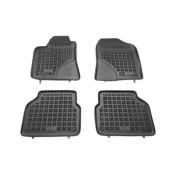 Covorase auto cauciuc pentru TOYOTA Avensis II (2003-2009) - tavite - set 4buc., marca Rezaw-Plast REZAW-PLAST 201404