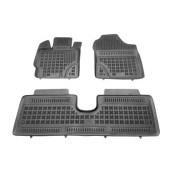 Covorase auto cauciuc pentru TOYOTA Yaris (2011-2020) - 5 doors - tavite - set 4buc., marca Rezaw-Plast REZAW-PLAST 201421